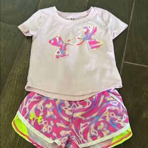 Under Armour Kids' Pastel and Neon Activewear Set